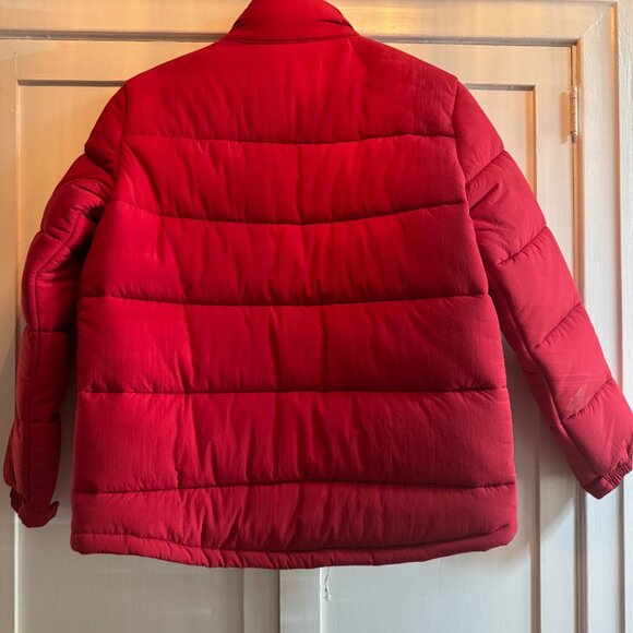J Crew red Permaloft (Medium) Jacket - Great for snow and cold climates. - Picture 4 of 6